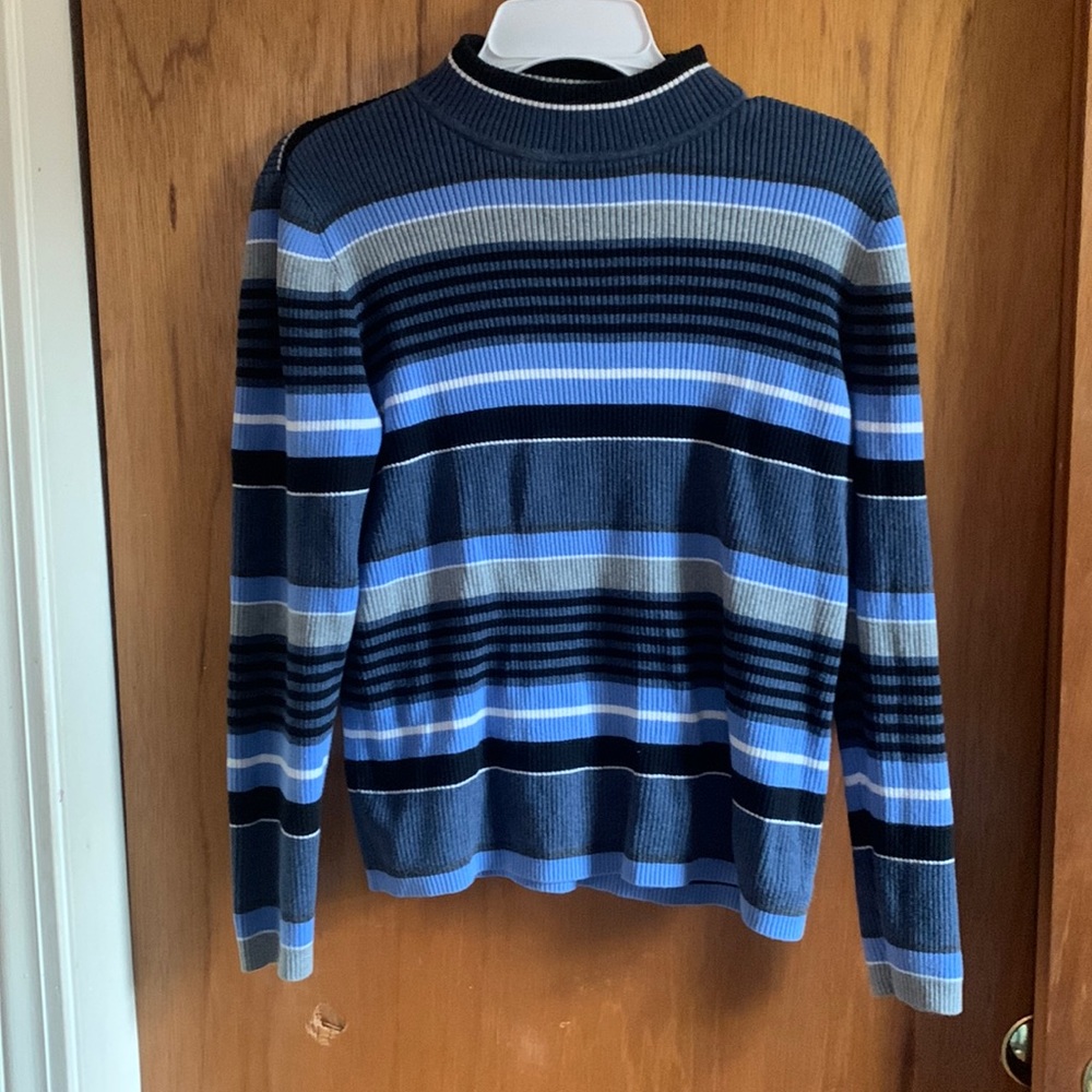 Nice weighted sweater, Karen Scott, Medium